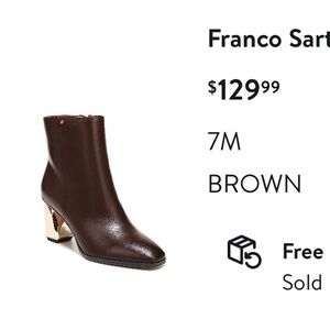 ✨Franco Sarto booties ✨